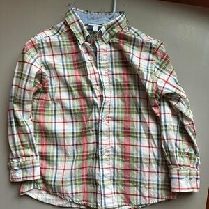 Little English Multicolor Plaid Button Down Shirt